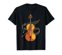 Cuerdista Violonchelista Músico De Orquesta Violonchelo Camiseta