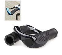 Cuerno Apretones De Manillar De Carretera Bicicleta De Montaña con Cerradura De Aleación De Aluminio Anillos Grips Cuernos