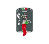 Cuerno de la Suerte Trudi | Peluche Llavero, Idea Regalo, Gadget turistico Made in Italy | 5x15x1,5 cm Medida XS | Italian Icons | Modelo 69269