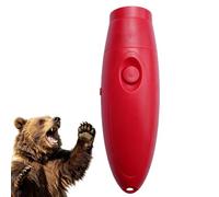 - Cuerno de miedo, dispositivo electrónico de cuerno de 130 dB | Equipo de camping para la defensa | Para camping, senderismo, mochilero, viajes, aventuras al aire libre, montañismo y urbano