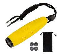 Cuerno de oso para senderismo, alarma de seguridad electrónica portátil de 125 dB con 4 niveles de volumen y 3 , dispositivo de alerta ABS para camping, escalada, deportes al aire libre, uso de