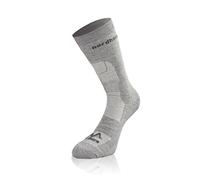 CUERNO del Norte® Trekking Senderismo Calcetines coolmax® freshfx® - Trekking Senderismo Calcetines con fibra de plata, gris