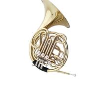 cuerno francés Instrumento De Trompa Doble De Cuatro Teclas En Clave B/F Para Principiantes Y Profesionales En Interpretación De Instrumentos De Metal.