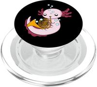 Cuerno francés para niños Axolotl Big Band Cuerno francés PopSockets PopGrip para MagSafe