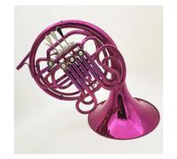 Cuerno Francés para Principiantes Trompa Doble Bb/F, 4 Teclas, Campana Integrada, Trompa Francesa, Instrumentos Musicales Con Estuche