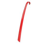Cuerno largo para zapatos | Vestidor de calcetines para quitar calcetines, 16,7 pulgadas Lazy Wear flexible para hombres, mujeres, niños, trabajar, personas mayores, rojo, ver descripción