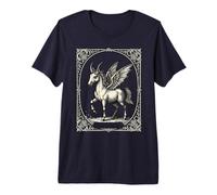 Cuernos, alas y susurros Gamigin Rises Camiseta Premium