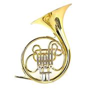 Cuernos de tres teclas de una sola fila de bocina francesa en B plano, adecuado para bandas de principiantes instrumentos de viento