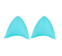 Cuernos para cascos 2 piezas de accesorios decoración universales for casco motocicleta, cuernos diablo, deportiva, orejas gato for exteriores(D)