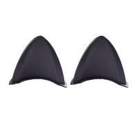 Cuernos para cascos 2 piezas de accesorios decoración universales for casco motocicleta, cuernos diablo, deportiva, orejas gato for exteriores(A)