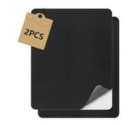 Cuero Adhesivo, Cuero para Tapizar, 2pcs Parches para Polipiel, Piel para Tapizar 20 X 28cm para Sofás, Asientos de coche, Muebles, Reparación y Renovación (Negro)