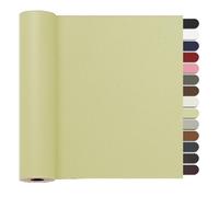 Cuero Adhesivo Parches, 60 x 120cm Reparación De Cuero Parches, Parche de Reparación Autoadhesivo para Tapizar para Sofá, Asientos de Automóviles, Muebles, Cabecera.(Beige)