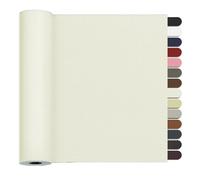 Cuero Adhesivo Parches, 60 x 120cm Reparación De Cuero Parches, Parche de Reparación Autoadhesivo para Tapizar para Sofá, Asientos de Automóviles, Muebles, Cabecera.(Blanco Beige)