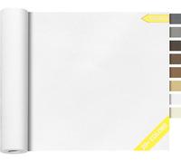 Cuero Adhesivo Parches Blanco, 30 x 100cm Reparación De Cuero, Autoadhesivo para Tapizar Sofá, Asientos de Automóviles, Muebles, Cabecera