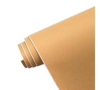 Cuero Adhesivo Parches de cuero for muebles, parche autoadhesivo for reparar asientos de coche, sofás, barcos, sillas y bolsos(Khaki,100x100 cm/39.4x39.4 in)