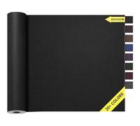 Cuero Adhesivo Parches para Tapizar Negro, 40 x 160cm Kit de Reparación De Cuero Parches, Parche de Reparación Autoadhesivo para Sofá, Asientos de Automóviles, Muebles, Cabecera.