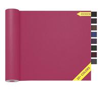 Cuero Adhesivo Parches para Tapizar Rojo Rosa, 40 x 300cm Kit de Reparación De Cuero Parches, Parche de Reparación Autoadhesivo para Sofá, Asientos de Automóviles, Muebles, Cabecera.