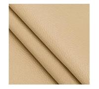 Cuero Adhesivo Tela De Cuero Adhesivo Para Tapizar, Parche Adhesivo De Cuero, Kit De Reparación De Vinilo Impermeable De PU, Polipiel Adhesiva Para Sofás Muebles Asientos De Coche Sillas(Beige yellow)