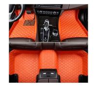 Cuero Alfombrillas Coche para Mazda 2 I 2002-2007, Juego Completo Protección Moqueta Interior Impermeable Automovil Alfombras,F