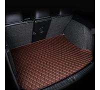 Cuero Alfombrillas Maletero Alfombrillas De Coche para VW ID.4, Crozz 2020, 2021, 2022, 2023, Estera Cuero para Maletero, Accesorios para(Coffee Color SIGIE)
