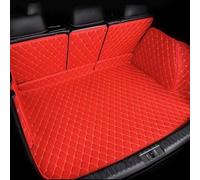 Cuero Alfombrillas Maletero Alfombrillas De Coche para VW ID.4, Crozz 2020, 2021, 2022, 2023, Estera Cuero para Maletero, Accesorios para(Red 3D)