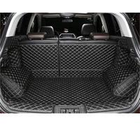 Cuero Alfombrillas Maletero Estera De Maletero Coche Personalizada para Benz GLE 2015 2016 2017 2018 2019 Alfombrillas Cuero Impermeables(Blanco)