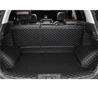 Cuero Alfombrillas Maletero Estera De Maletero Coche Personalizada para Buick All para Verano para Excelle E5 GL6 GL8 para Regal para Lacrosse para VELITE 6 7(Black Black Line)