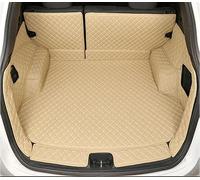 Cuero Alfombrillas Maletero Estera De Maletero Coche Personalizada para Land para Rover All para Range para para Sport para Evoque para Discovery 3 4 5(Beige)