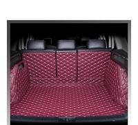 Cuero Alfombrillas Maletero Estera Maletero Coche para Volvo XC90 Siete Asientos, 2016-2022 Forro De Carga Alfombra Piezas Interiores Cubierta Accesorios(Wine Red 3D)