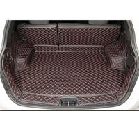 Cuero Alfombrillas Maletero Estera Maletero Coche Personalizada para Subaru All para Forester para Legacy para BRZ para Outback para Tribeca para Impreza(Negro Rojo)