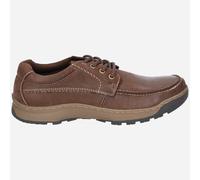 Cuero Auténtico - Hush Puppies Hombre Tucker Memory Foam de Cordones Smart