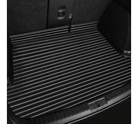 Cuero Coche Alfombrillas Maletero para B-ENZ Mercedes-EQ EQB SUV EQB 250 / EQB 300/ EQB 350 4MATIC SUV, Antideslizante Alfombrillas Maletero Coche Accesorios,A/Black-Plus Side