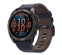 Cuero Correa para Garmin Fenix 7X, 26mm Pulsera Cuero Correa para Feinx 8 51mm/FEnix 7X Pro/7X Pro Solar/7X/6X/6X Pro/5X/5X Plus/3/3 HR/Tactix 7/7 Pro/Epix Pro 51mm/Enduro 3