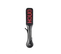 Cuero de PU Látigo Slapper Paddle Slave Nalgadas Tortura Flogger Juego de roles Juego BDSM Juguetes sexuales(OUCH)