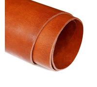 cuero de vaca, Cuero vacuno de curtido vegetal, 3-4 mm grosor, multicolor, varios tamaños, material for manualidades(Brown 4mm Thickness,30x60cm)