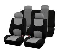 Cuero Funda Asiento Coche Cojín Para Asiento De Coche Protector Universal Asiento Reposabrazos De Captura Para Clio Para Kadjar Para Scenic 1 2 Fundas Protección cojín(Grey)