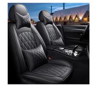 Cuero Funda Asiento Coche Fundas Para Asientos De Coche Accesorios Para KIA Para Sportage Para Rio Para Niro Para Optima Para Forte Para Spectra Fundas Protección cojín(Black 5 Seat,DE)