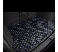Cuero Funda Maletero Alfombrilla Cuero para Maletero Coche para Insight Ze2 Ze3 2010 2011 2012 2013 2014 Almohadilla Organizadora Almacenamiento Maletero Trasero Coche(Azul Negro)