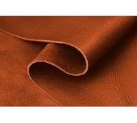 Cuero Natural 100% Auténtico, Piel de Calidad para Marroquinería y Confección, Perfecto para Artesanos, Diseñadores y Proyectos DIY en Piel (MARRÓN, 25 x 40)