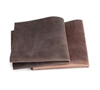 Cuero retro vintage | Marrón | Efecto pull-up, cuero engrasado, cuero grueso, cuero con aspecto antiguo | Marroquinería, para artesanía, tapicería, decoración | piezas de cuero | Formato A2