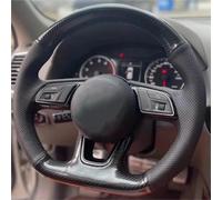Cuero Suave Interior Cubierta Volante para A3 A4 A5 A6 A7 S3 S7 S8 R8 Q2 Q3 Q5 Q7 Q8 SQ5 RS3 RS6(Style 1)