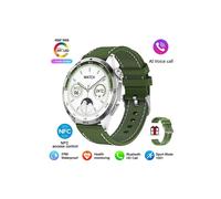 (Cuero verde) 2025 nuevo compatible con Huawei GT4 Pro reloj inteligente para adultos NFC GPS Tracker 466*466