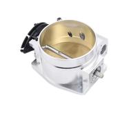 Cuerpo Acelerador Coche Para Chevrolet Para Corvette Modificación Automóvil TT102152 Cuerpo Acelerador Aluminio Billet Alto Flujo 92 Mm/102 Mm Con Sensor TPS(102mm Silver)