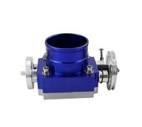 Cuerpo Acelerador Cuerpo del Acelerador COLECTOR DE ADMISIÓN DE Alto Rendimiento Aluminio Billet 5MM 70MM 80MM 90MM Actuador del Cuerpo del Acelerador(80MM Blue)
