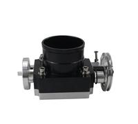 Cuerpo Acelerador Cuerpo del Acelerador COLECTOR DE ADMISIÓN DE Alto Rendimiento Aluminio Billet 5MM 70MM 80MM 90MM Actuador del Cuerpo del Acelerador(90MM Black)