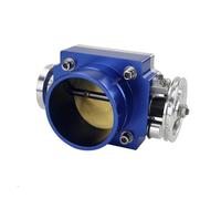 Cuerpo Acelerador Cuerpo del Acelerador COLECTOR DE ADMISIÓN DE Alto Rendimiento Aluminio Billet 5MM 70MM 80MM 90MM Actuador del Cuerpo del Acelerador(70MM Blue)