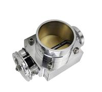 Cuerpo Acelerador Cuerpo del Acelerador COLECTOR DE ADMISIÓN DE Alto Rendimiento Aluminio Billet 5MM 70MM 80MM 90MM Actuador del Cuerpo del Acelerador(65MM Silver)
