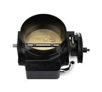 Cuerpo Acelerador Cuerpo Del Acelerador Colector De Admisión Flujo Para GM Para LSX LS LS1 LS2 LS7 Piezas Repuesto Aluminio Billet 92 Mm(Negro)
