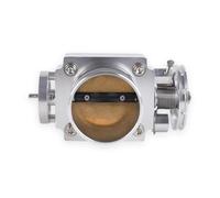 Cuerpo Acelerador Cuerpo del Acelerador De Admisión RS-THB192, Universal, Aleación Aluminio CNC 70 Mm 2,75 Pulgadas Actuador del Cuerpo del Acelerador(Plata)