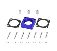 Cuerpo acelerador Para Jeep Para Wrangler TJ YJ Cherokee XJ 2.5L/4.0L 91-06 Motor Gas MJ Con Junta 1 "colector Elevación Carburador Espaciador Cuerpo Acelerador(Azul)